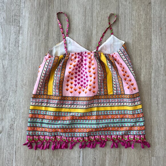 Womens Joy Joy Pink Colorful Tank Top - S - Picture 4 of 6